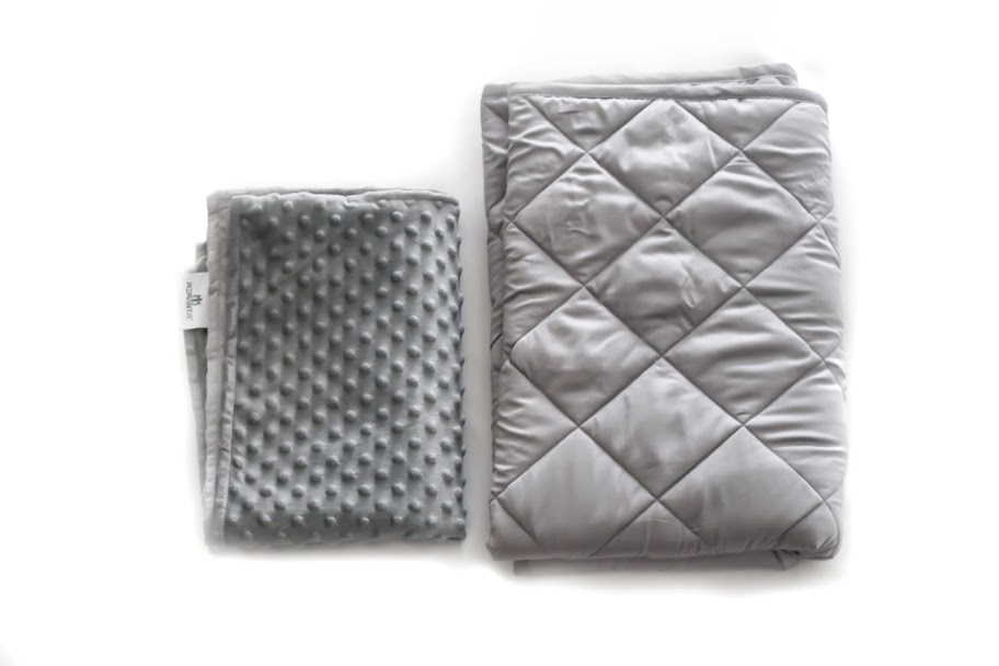 MIMANTA Weighted Blanket by Minky Waterproof Cover